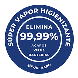 Súper Vapor Higienizante - Elimina 99,99% de Ácaros, Vírus e Bacterias